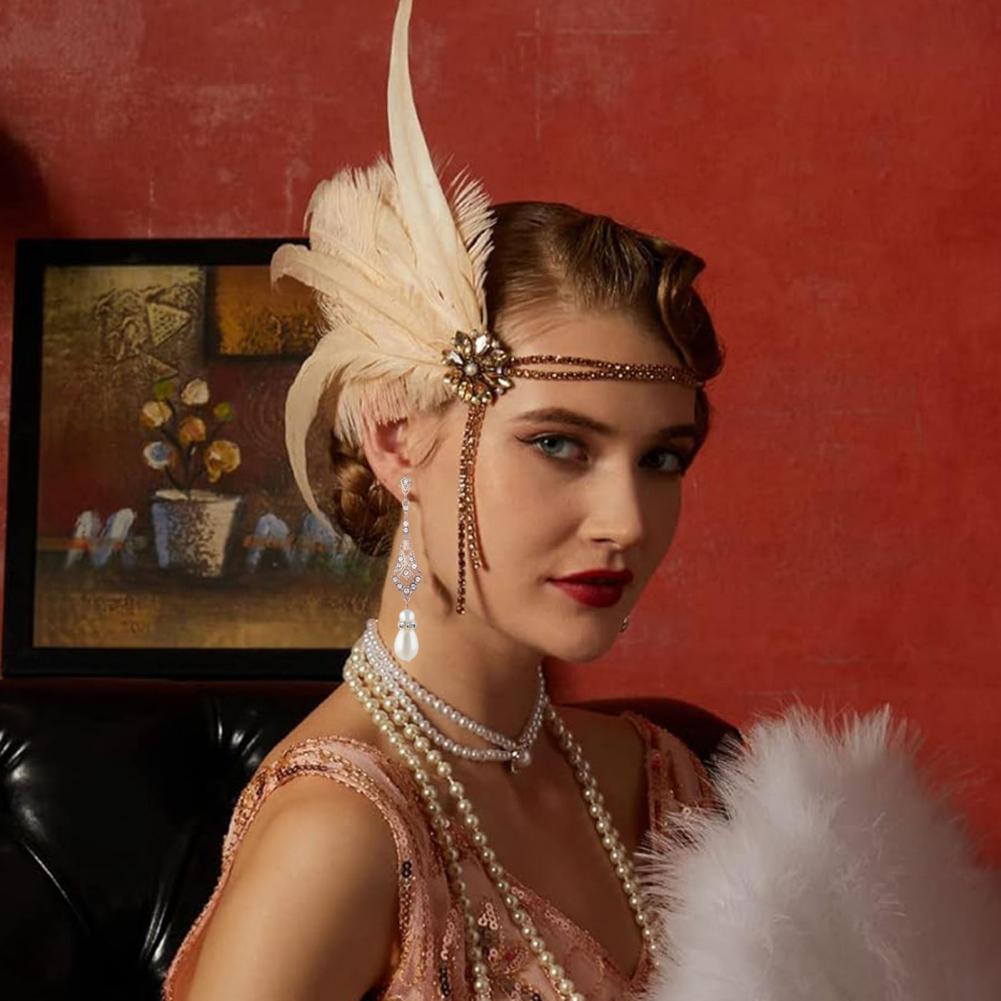 Panas! Set perhiasan 1920s, Se - Women'S Fashion In The 1920S ulasan dan harga