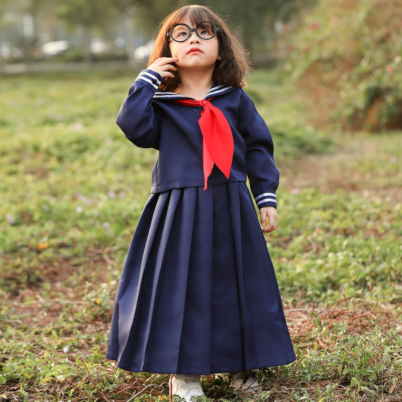 Rok Lipit Lengan Panjang Biru  - Pleated Skirt Women ulasan dan harga
